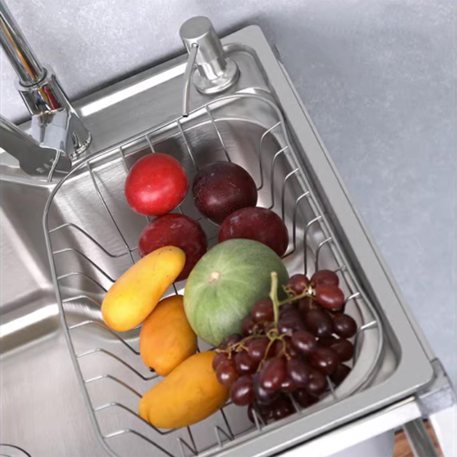 LeaHy Przygotowanie pojedynczej miski i zlew użytkowy, wolnostojący przenośny zlew kuchenny ze stali nierdzewnej z zimną ciepłą wodą kran do restauracji / garażu przygotowania i zlewu użytkowego
