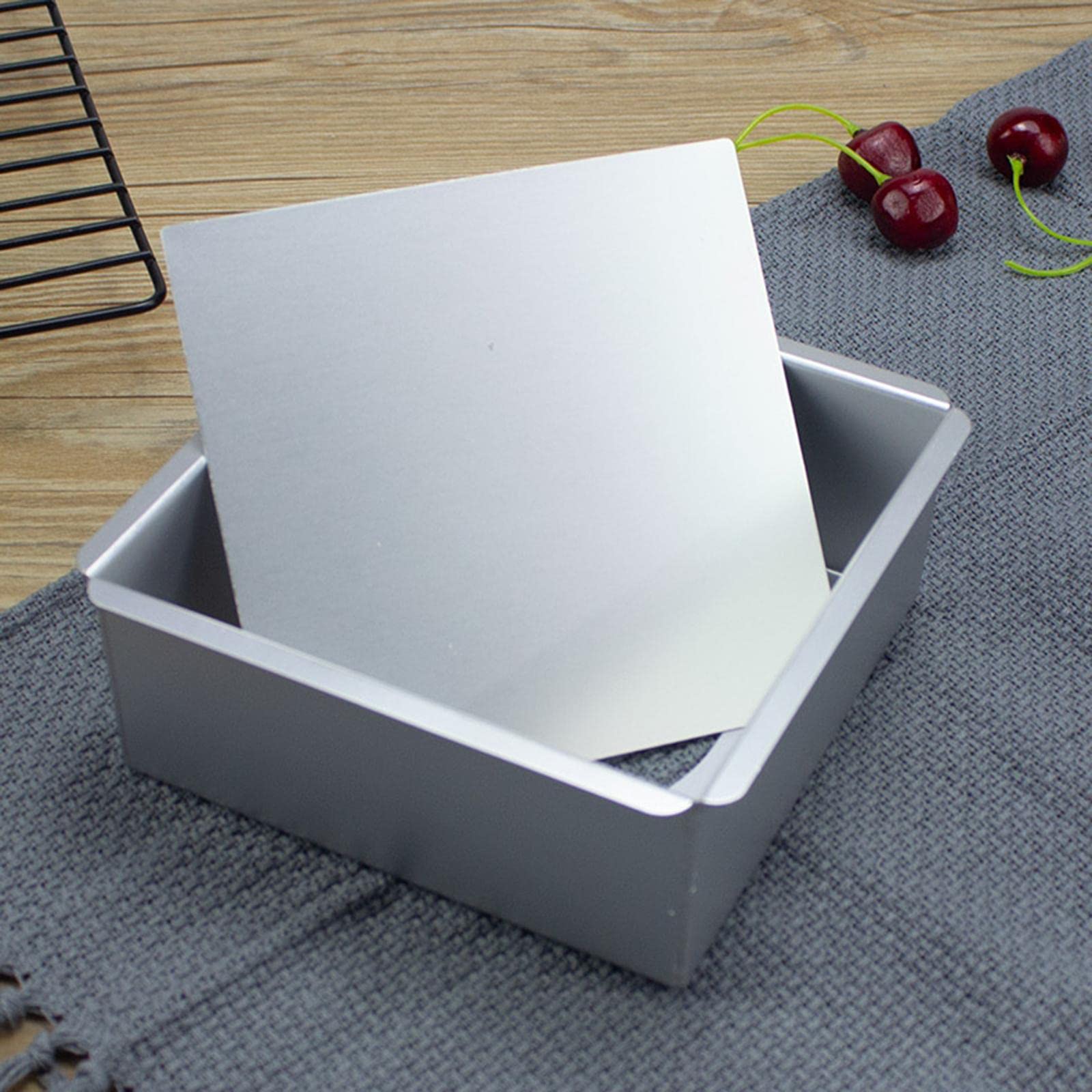 3 zestawy foremek do pieczenia ze stopu aluminium, 15 cm, nieprzywierająca patelnia do pieczenia bez BPA, styl F