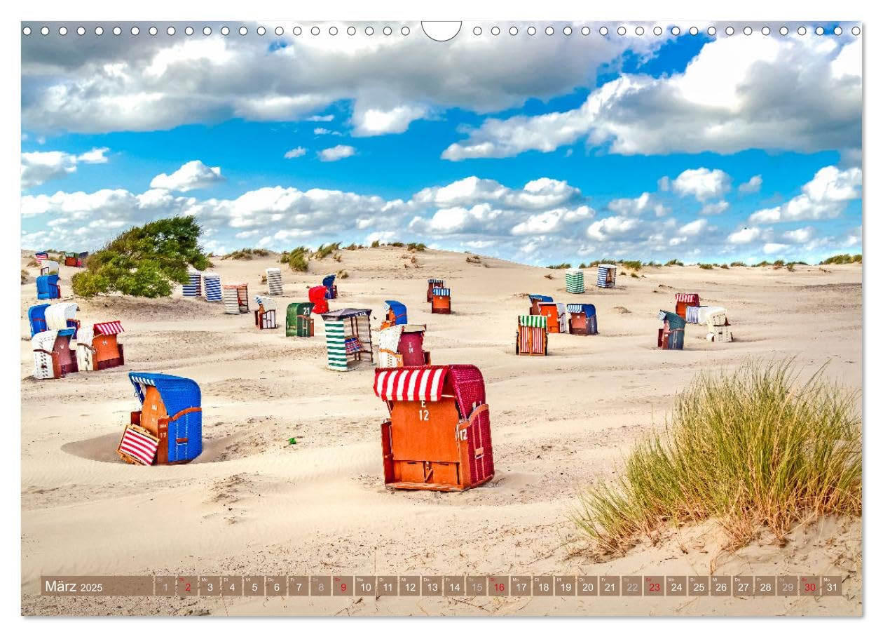 NORDSEE-VERLIEBT (Wandkalender 2025 DIN A3 quer), CALVENDO Monatskalender: Impressionen von der Waterkant (CALVENDO Orte)