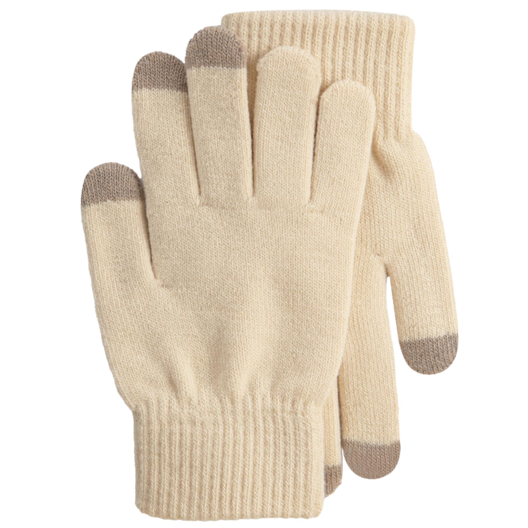 Running Gloves For Men Men'S And Women'S Autumn And Winter Warm Knitted Plush Wool Touch Screen Full Finger Gloves