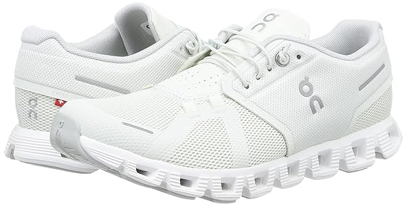 Amazon.com | On Men's Cloud 5 Sneakers, Ice/White, 11.5