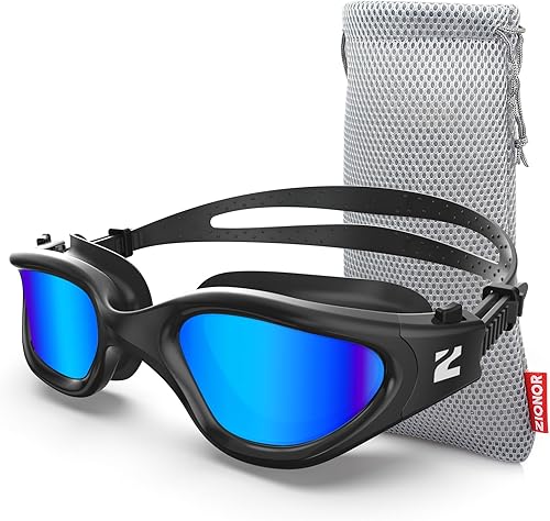 ZIONOR Gafas de natación G1 SE antivaho para adultos, hombres y mujeres