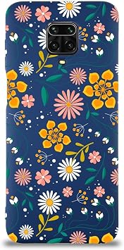 PrintiFy Xiaomi Redmi Note 9 Pro Uyumlu Lansman K l f  i ek Tasar ml  I i Kadife Kapak-lacivert