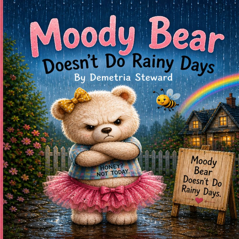 Moody Bear Doesn’t Do Rainy Days.