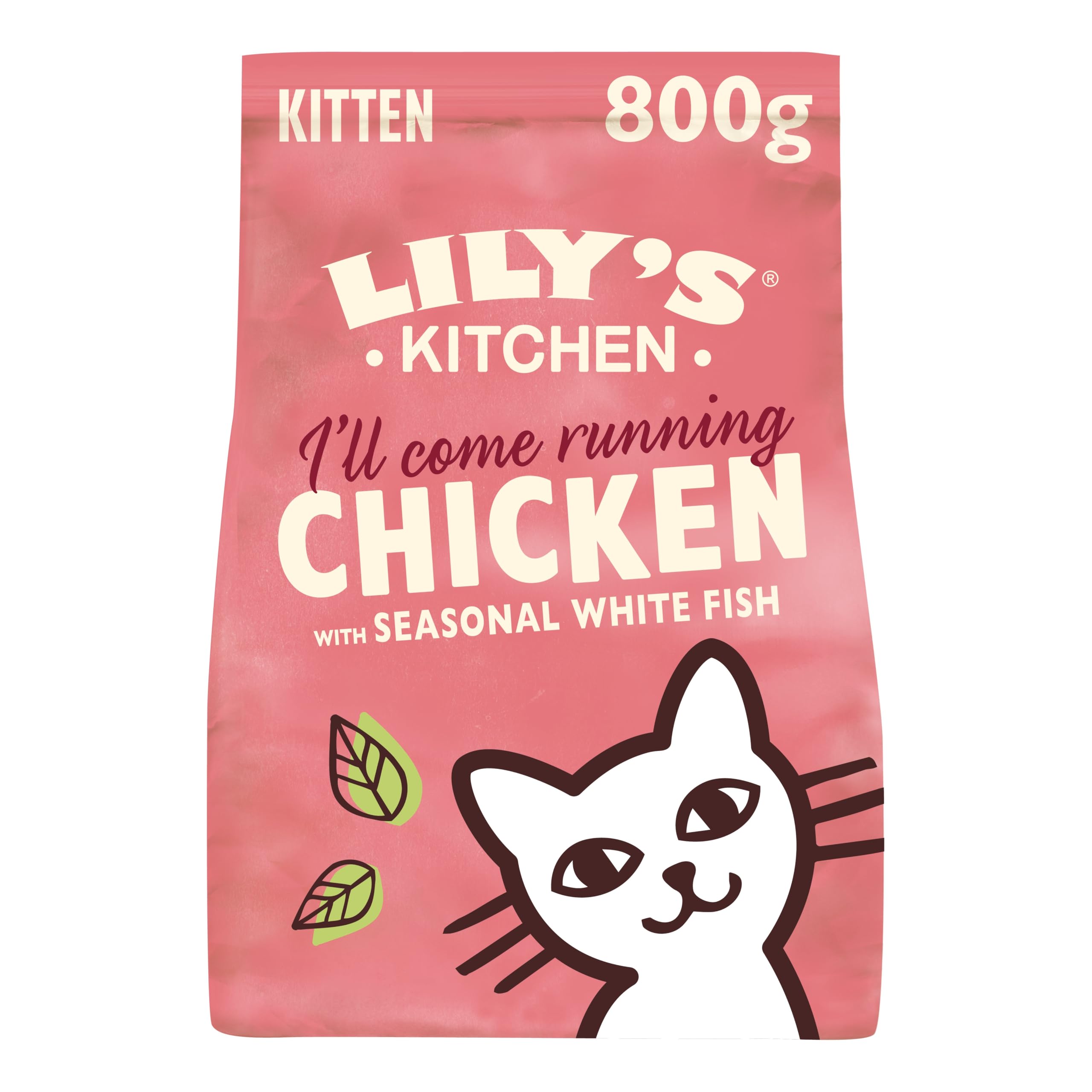 Lily's Kitchen Pat&eacute; Per Gattini - 19 Vaschette Da 85g Con Pollo, Salmone E Merluzzo