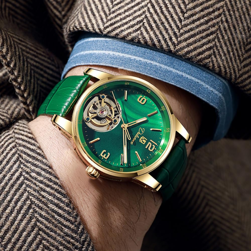Einzigartige Emaille-Technologie Automatische Mechanische Uhr Trend Herren Armbanduhr