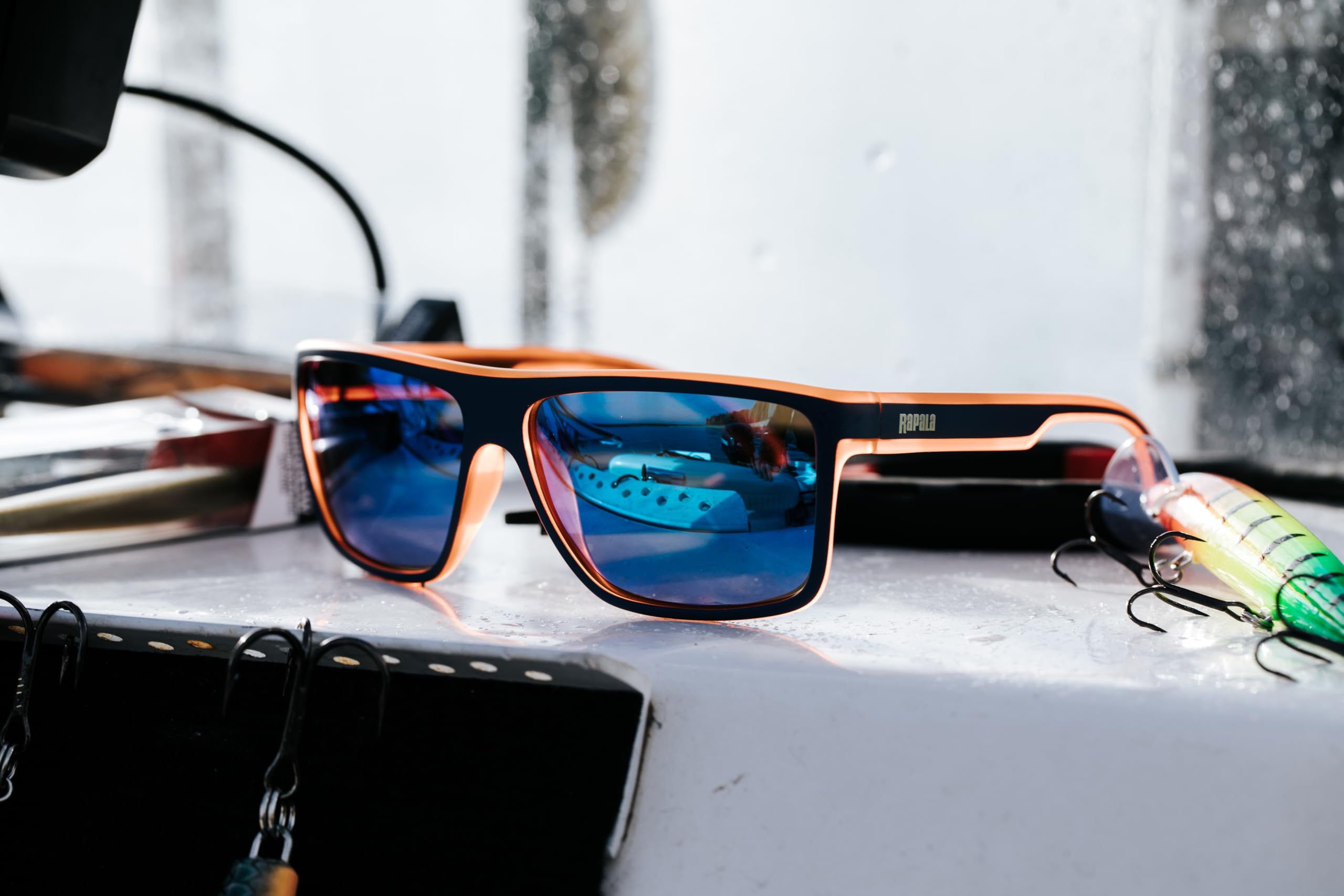 Rapala, Lunettes de Soleil de Pêche, Protection Contre les Rayons UV, Idéales pour les Amateurs de Pêche