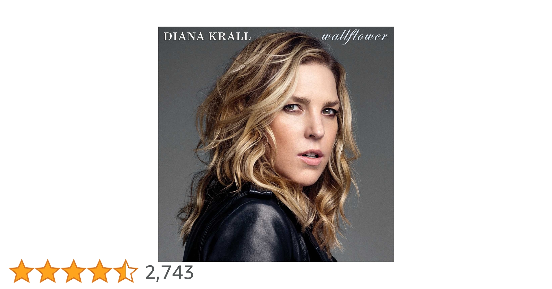 Diana Krall Wallflower 限定グレーカラー重量盤2LP Diana Krall Wallflower 限定グレーカラー重量盤2LP