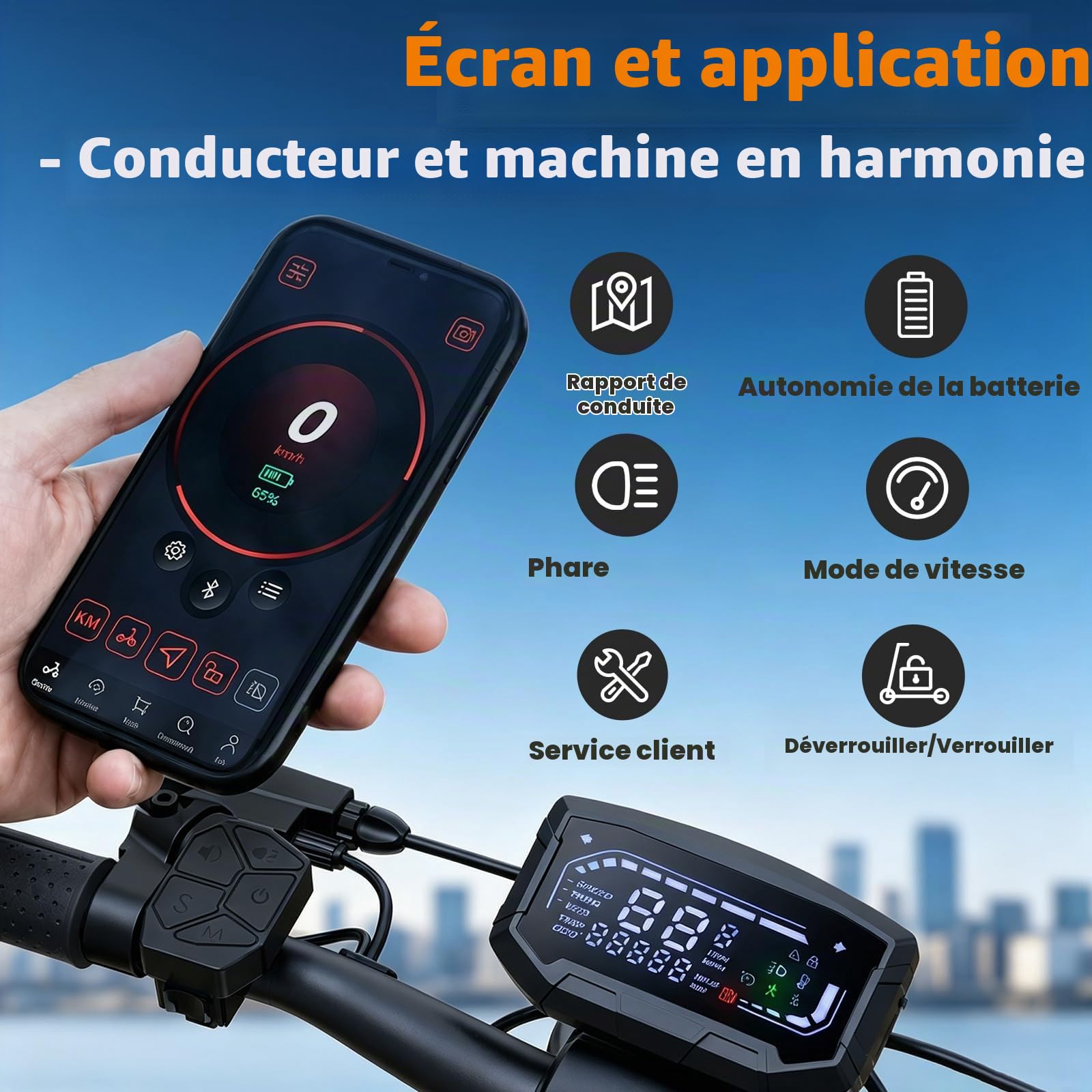 Trottinette électrique avec Homologation routière pour Adulte avec Double entraînement et Clignotant, portée maximale de 80 km, Pente de 35%, capacité de Charge de 150 kg, ABE Pliable, avec Double