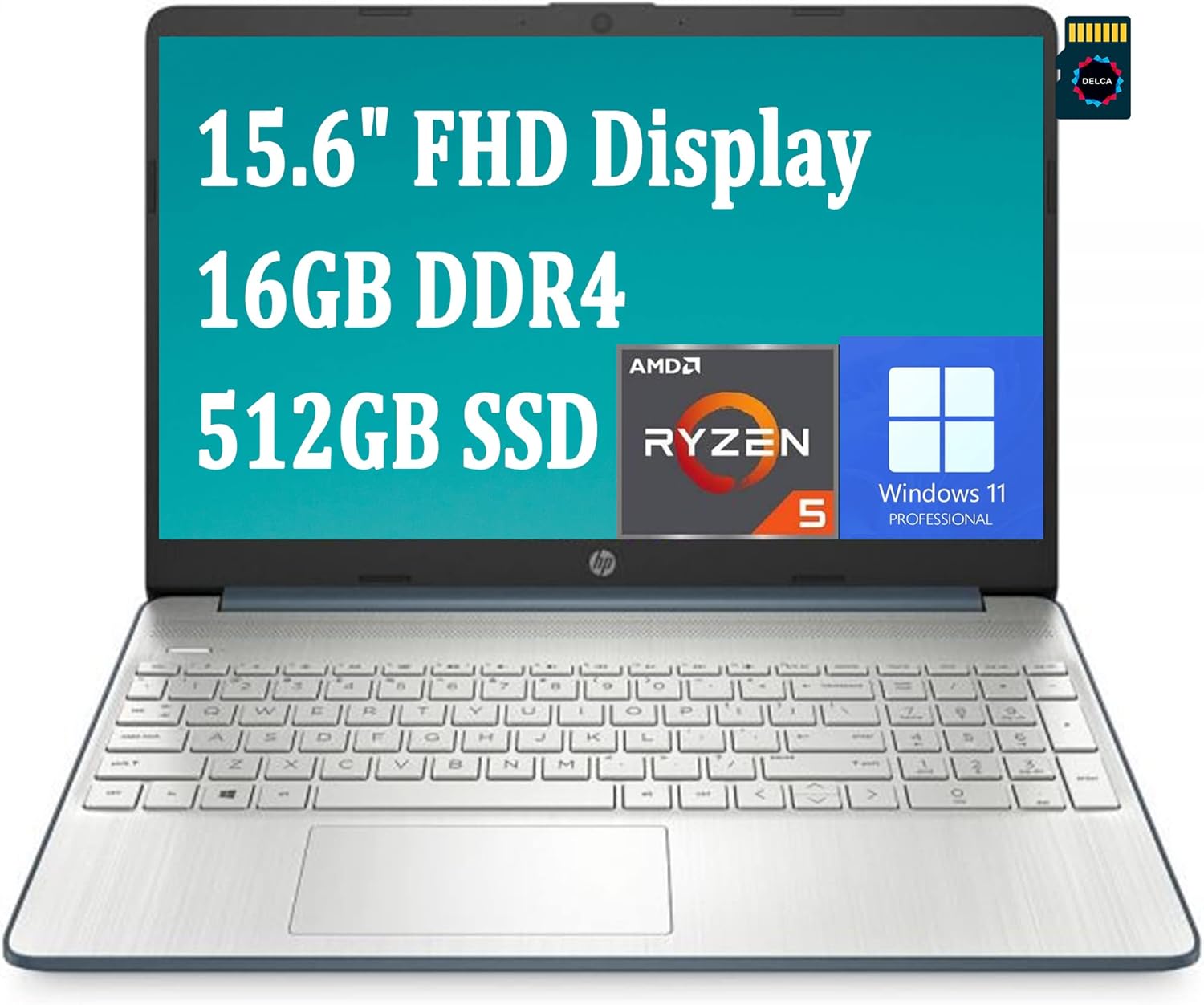 HP Laptop 15 Premium Business Computer I 15.6" FHD Display