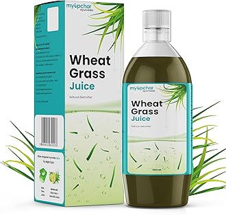myUpchar Ayurveda Wheatgrass Juice - 1L | Improves Digestion, Healthy Skin & Liver | Helps in Weight Management