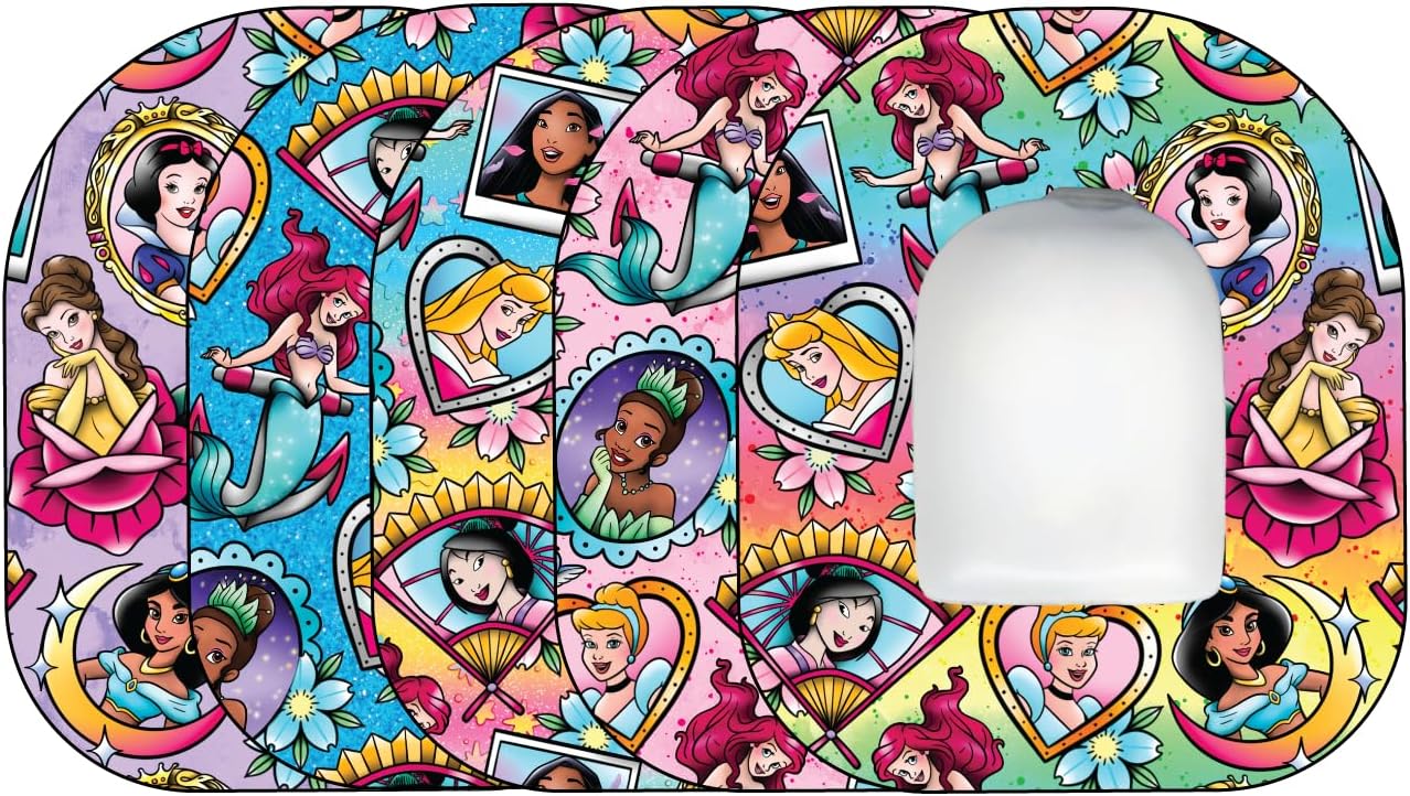 Glucomart Premium Omnipod Adhesive Patches Princess 5-Pack - RETIRING