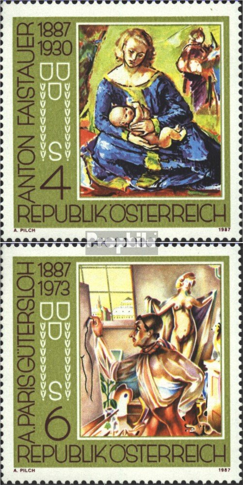 Prophila Collection – Paesi Bassi 1999 – Francobolli Dipinti 1730,1731 (Edizione Completa) MNH **