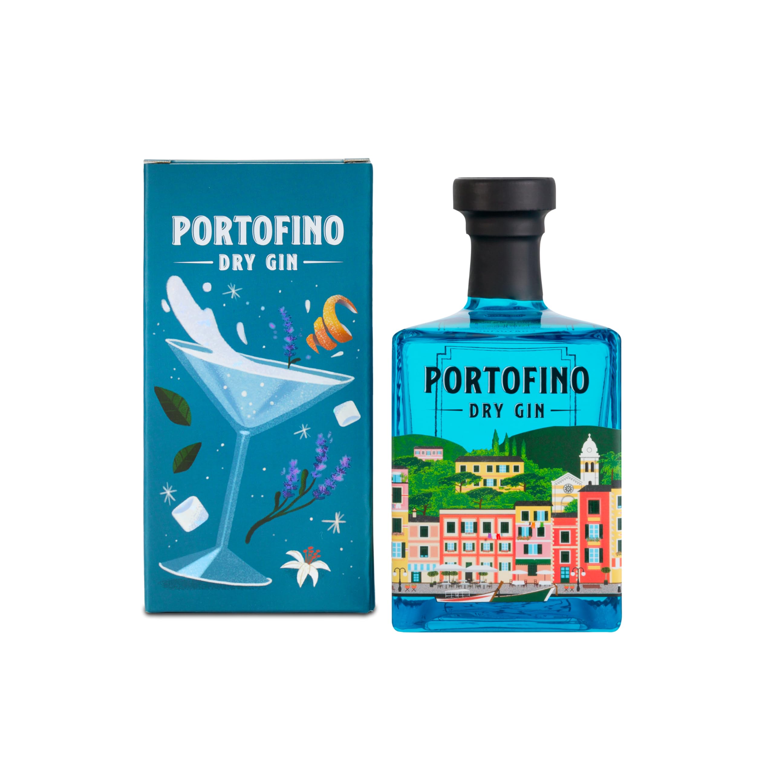 Portofino Dry Gin con astuccio ed. martini cocktail - 500 ml