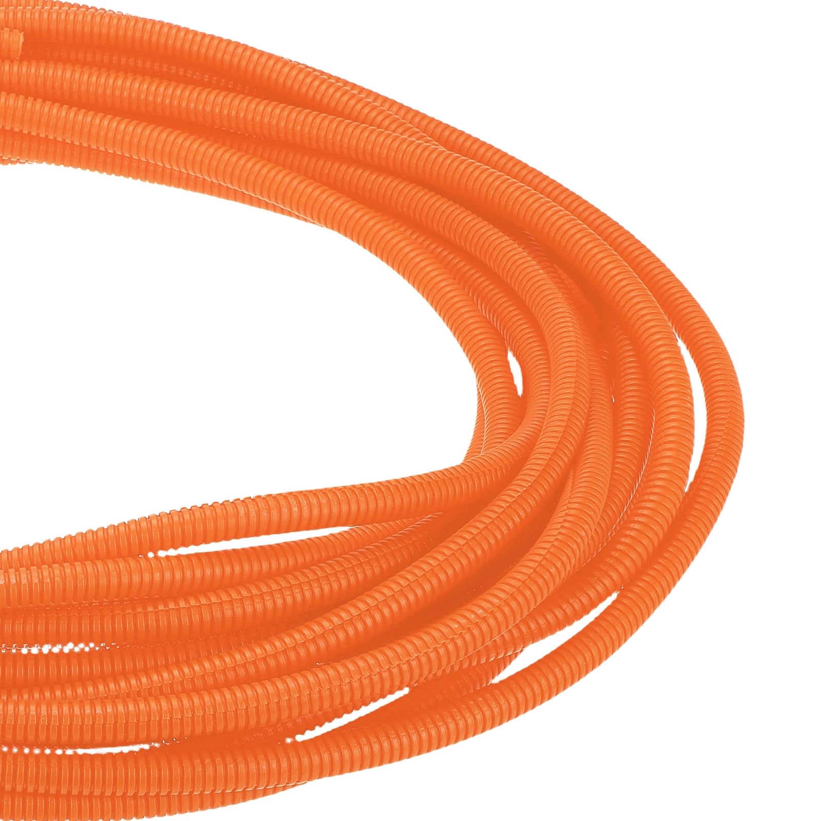 DMiotech 50ft Wire Loom Split Tubing 3/8 Inch(9.5mm) ID Orange