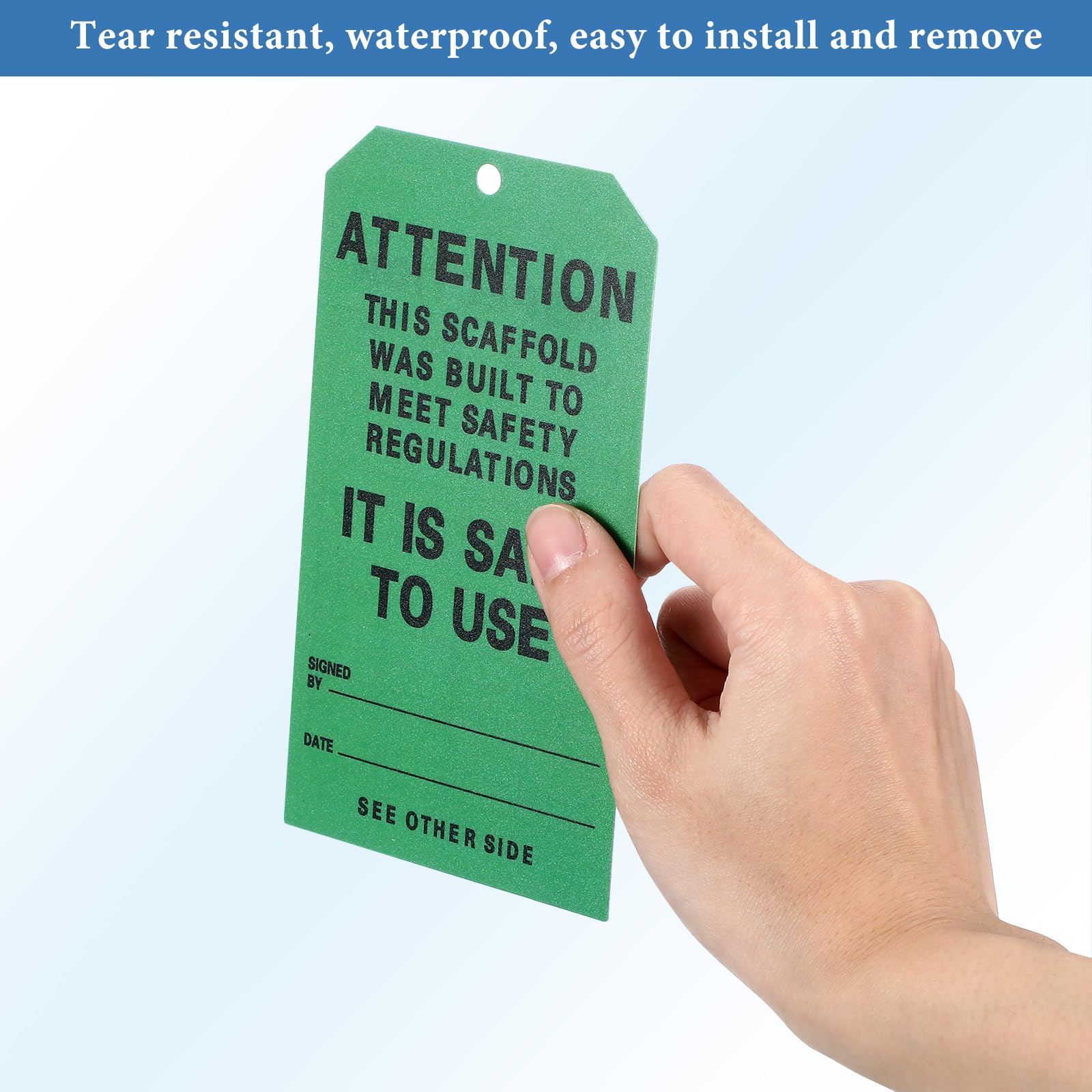Ladder Check Tags BearLOTO Safety Inspection Notice Tags - Pack Of 20 ...