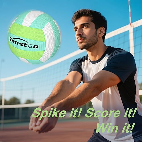 Miniatura 5 de Senston Balón de voleibol suave tamaño oficial 5 - Voleibol de playa para jugar al aire libreentretenimiento