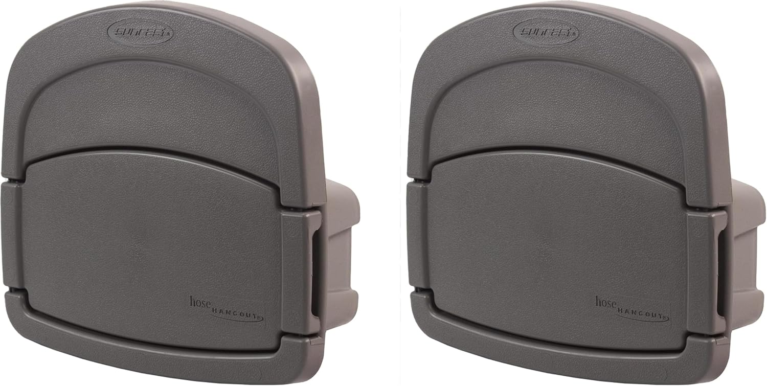 Suncast Deluxe Hose Hanger | Stoney | Pack of 2