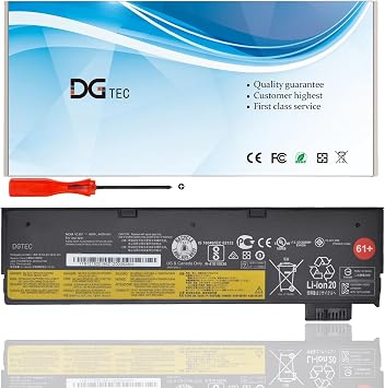 61+ 01AV425 Battery for Lenovo ThinkPad T470 T480 T570 T580 P51S P52S A475 A485 TP25 Series 4X50M0881 4X50M08812 SB10K97582 SB10K97583 SB10K97585 01AV427 01AV428 01AV490 01AV49210.8V 48Wh 4-Cell