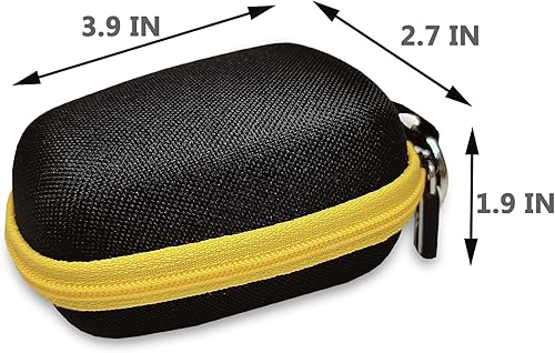 Miniatura 4 de Funda compatible con altavoz Bluetooth portátil DEWALT, funda de viaje para altavoz Bluetooth portátil Noxgear de 1.38 oz, soporte magnético de