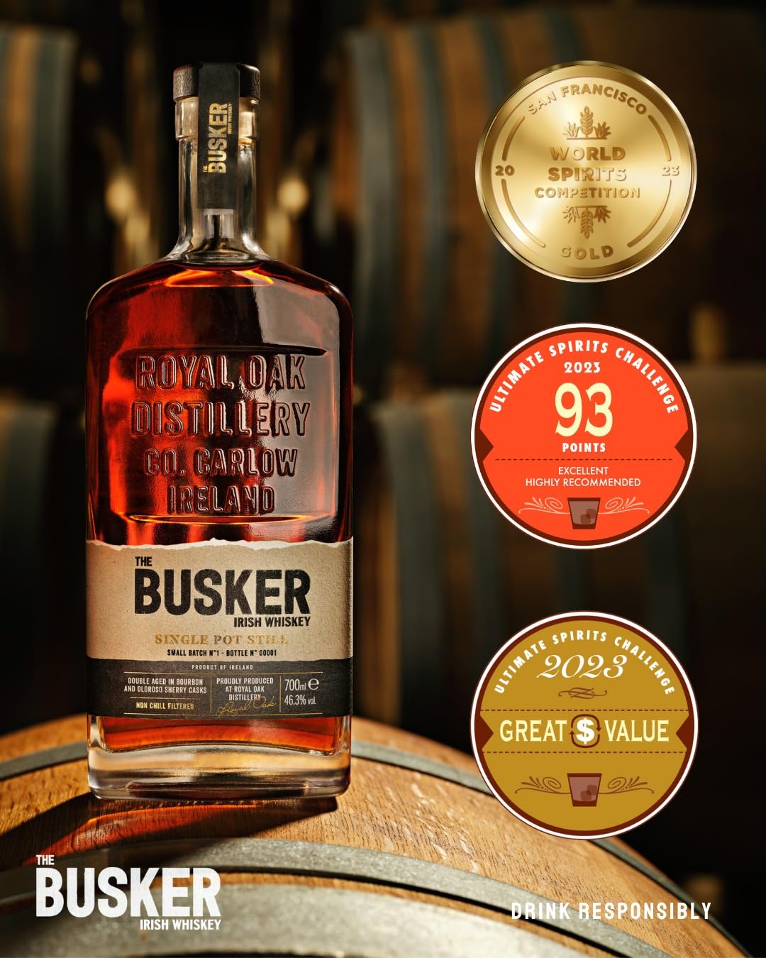 Amazon.co.jp: バスカー スモールバッチ シングルポットスチル 46.3