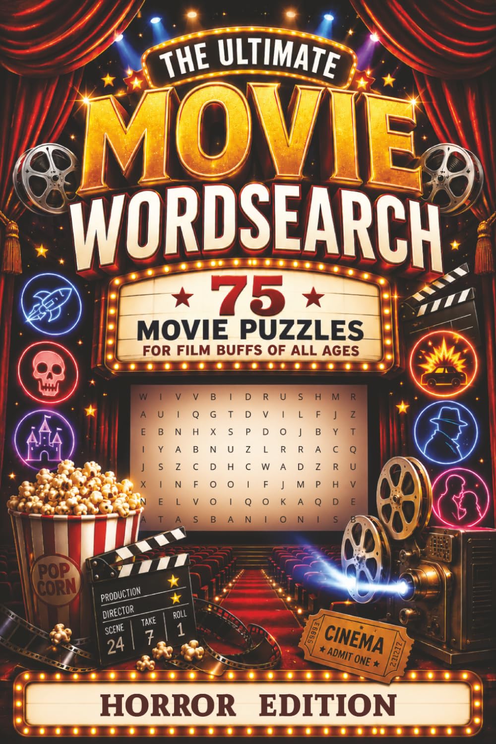 The Ultimate Movie Wordsearch: Horror Edition
