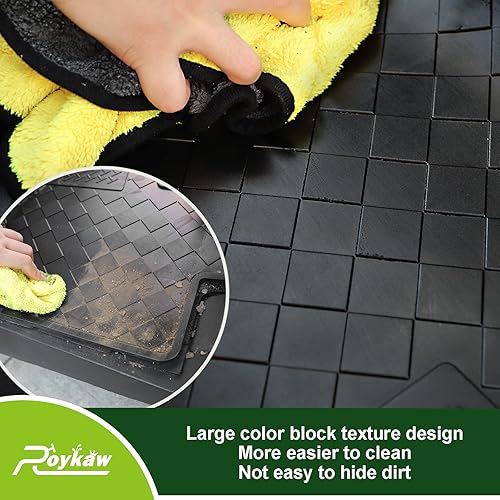 Miniatura 5 de Roykaw Tapete de cobertura completa para carrito de golf para i20, i40, i40L, i60L, EV avanzado, diseño antideslizante, fácil de limpiar, diseño