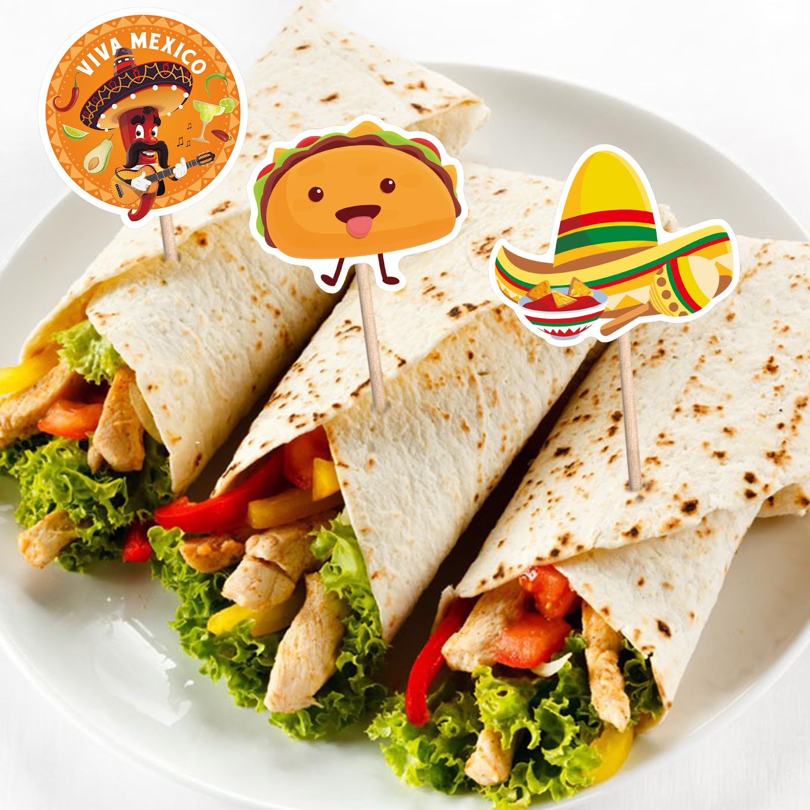 Mexican Fiesta Stickers For Kids Cinco De Mayo Sticker For