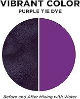 Vista 6 de Kit de teñido anudado en un solo paso Tulip, paquetes de recarga de tinte, morado
