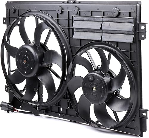 Miniatura 3 de ECCPP Reemplazo del ventilador de refrigeración del radiador del condensador de CA A/C para Audi 2006-2013 para Audi para A3 Quattro/TT 2006-2015