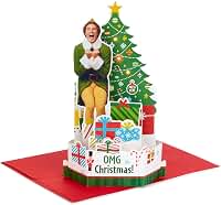 Hallmark Cartão de Natal Pop Up Display Elf da Paper Wonder com Som (Buddy The Elf) (999XSO1054)