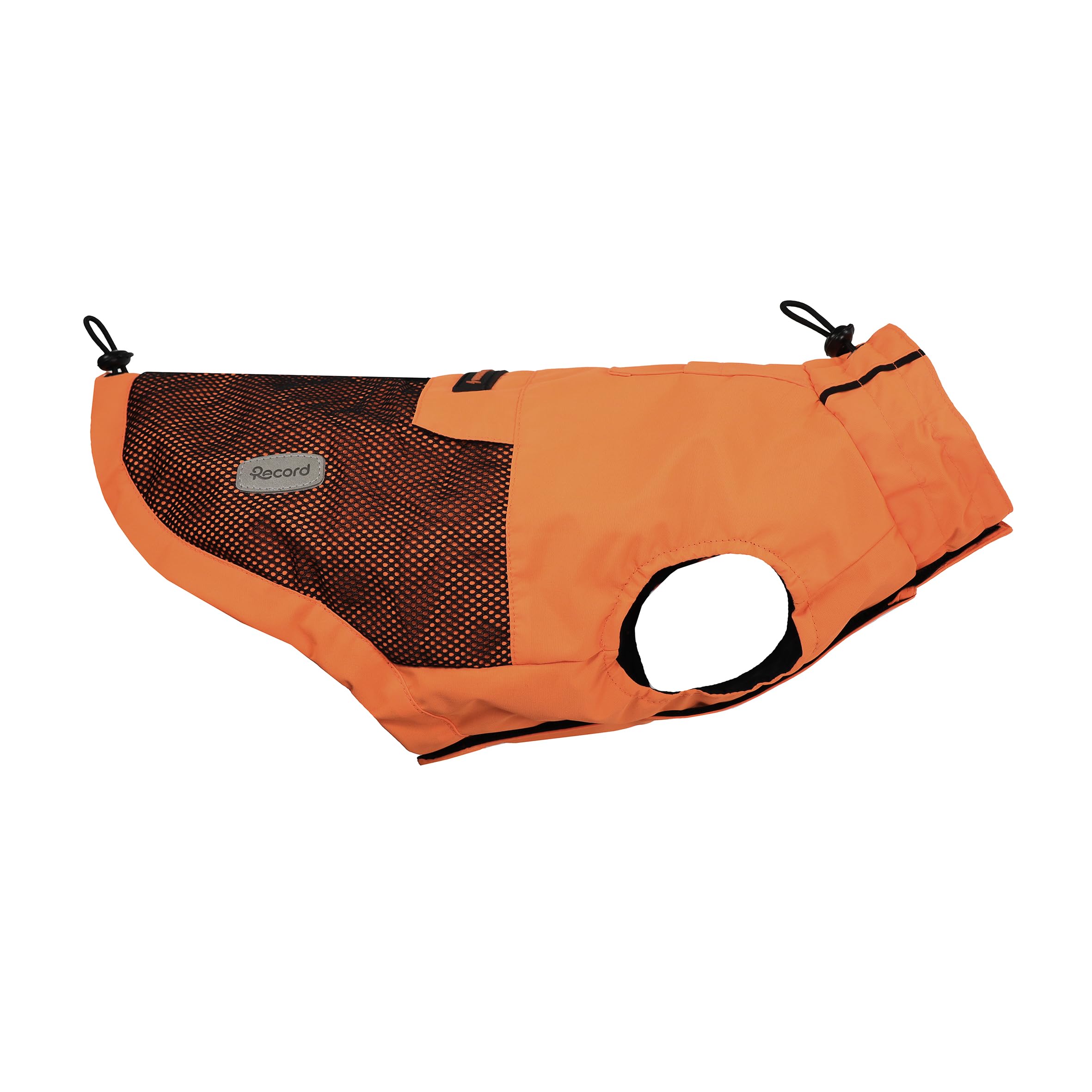 Record - Waterproof Windproof Coat for Dogs Comfortable with Elastic Bands for Paws and Adjustable Neck Adhesion