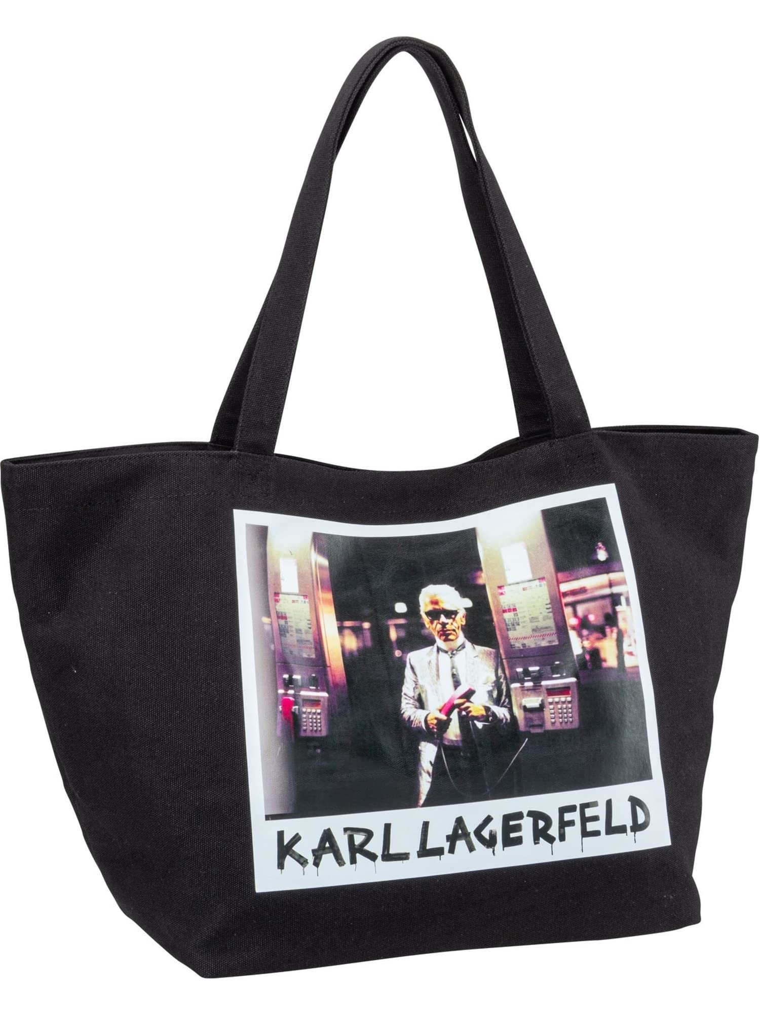 Karl Archive Canvas Tote Bag