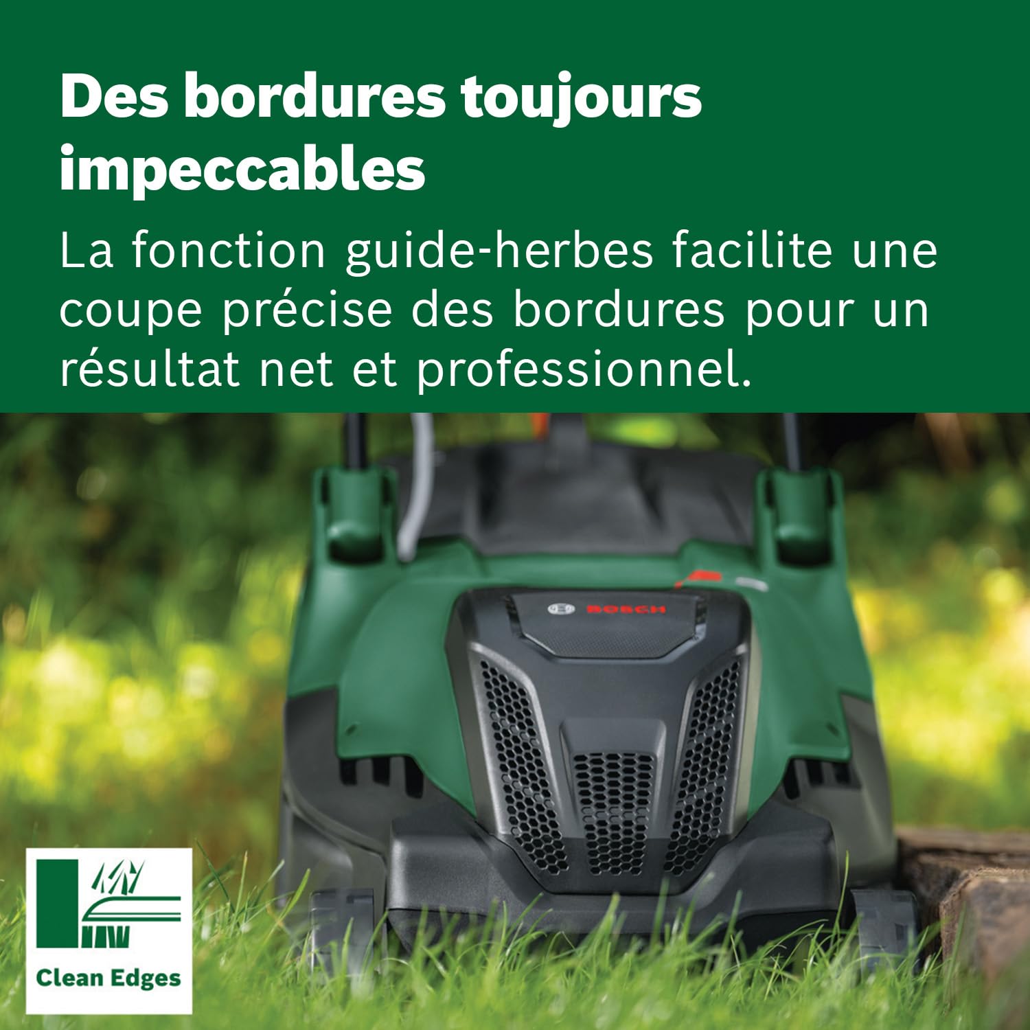 Bosch Tondeuse Filaire puissante AdvancedRotak 40-650 (pour tondre Votre pelouse ; Puissance du Moteur 1 700 W ; Largeur de Coupe : 40 cm)