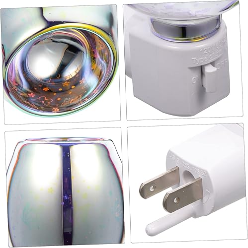 Miniatura 6 de Lámpara de aromaterapia Gypsophila Cubos de cera Calentador de fragancia Calentador de aire Enchufe de vela perfumada Calentador de cera