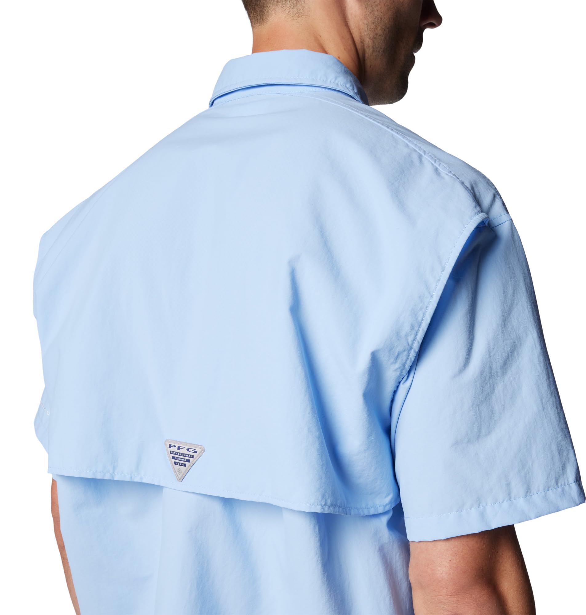 Columbia Bahama II - Camisa de Manga Corta para Hombre, Vela, Small