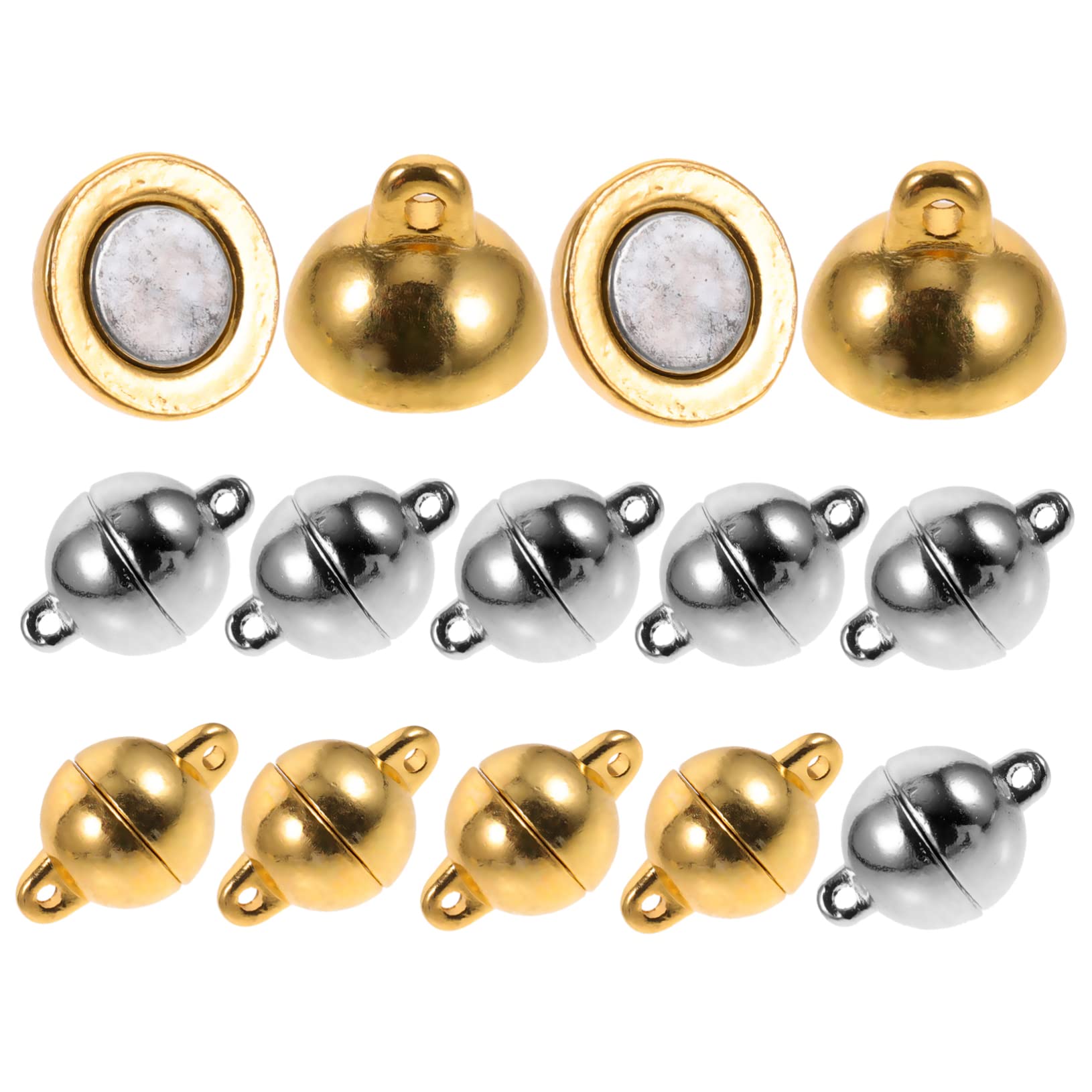 VILLCASE 60 Stk Magnetschnalle Zur Zubehörbefestigung Magnetverschlüsse Für Schmuck Schließe Schmuckverschlüsse Armbandverschlüsse Und Verschlüsse Handbuch Magnetisch Halskette
