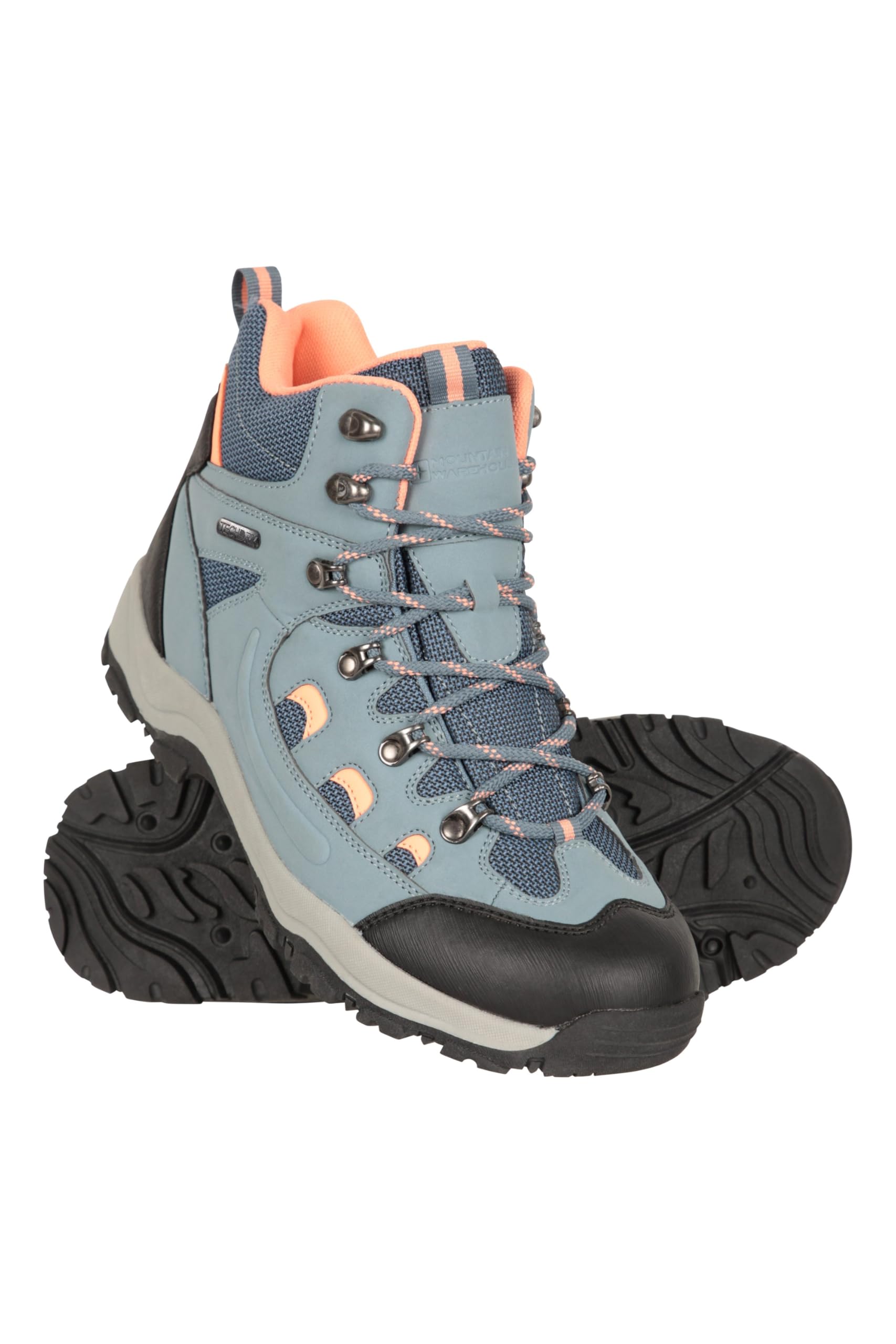 Adventurer Womens Boots - Waterproof Rain Boots, Synthetic & Textile Walking Shoes - For Spring Summer, Hiking & Trekking