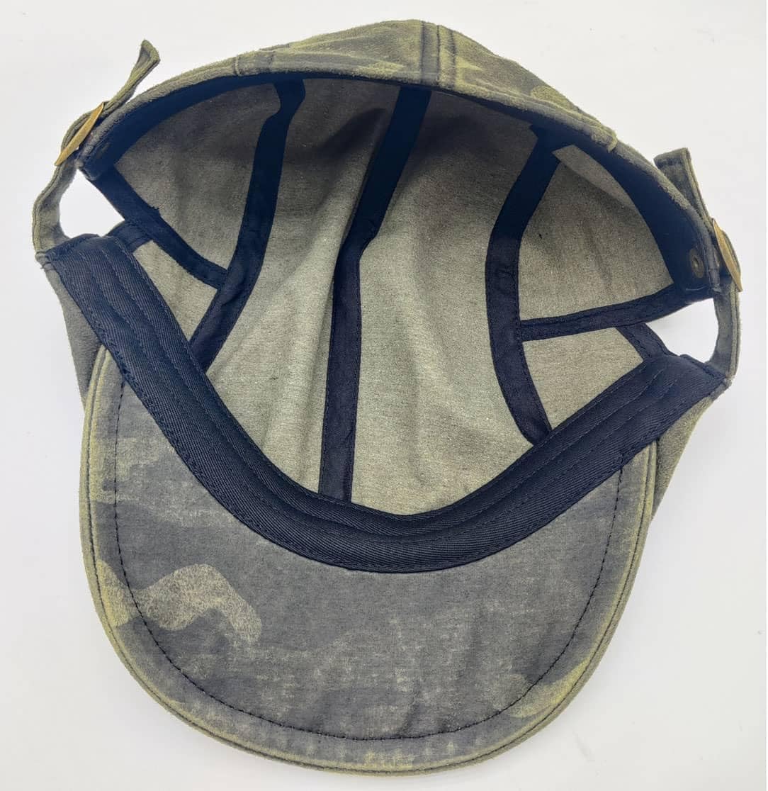 Women Military Camo Flat Cap, Washed Cotton Ivy Beret Hat, Fashion Cabbie Duckbill Style, Fall Winter Spring 2025