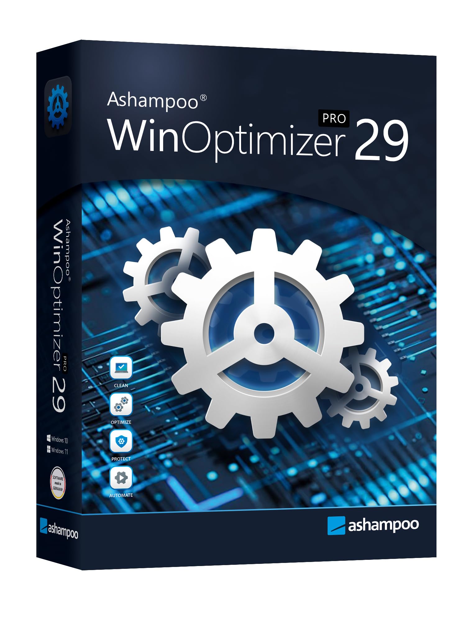 WinOptimizer 29 - Tuning für Windows 11 10 - unbegrenzte Laufzeit