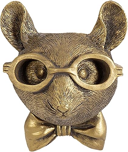 GUASDIE Decoración de pared de cabezas de animales, soporte de cabeza de ciervo sintético, decoración de pared de esculturas de animales, decoración