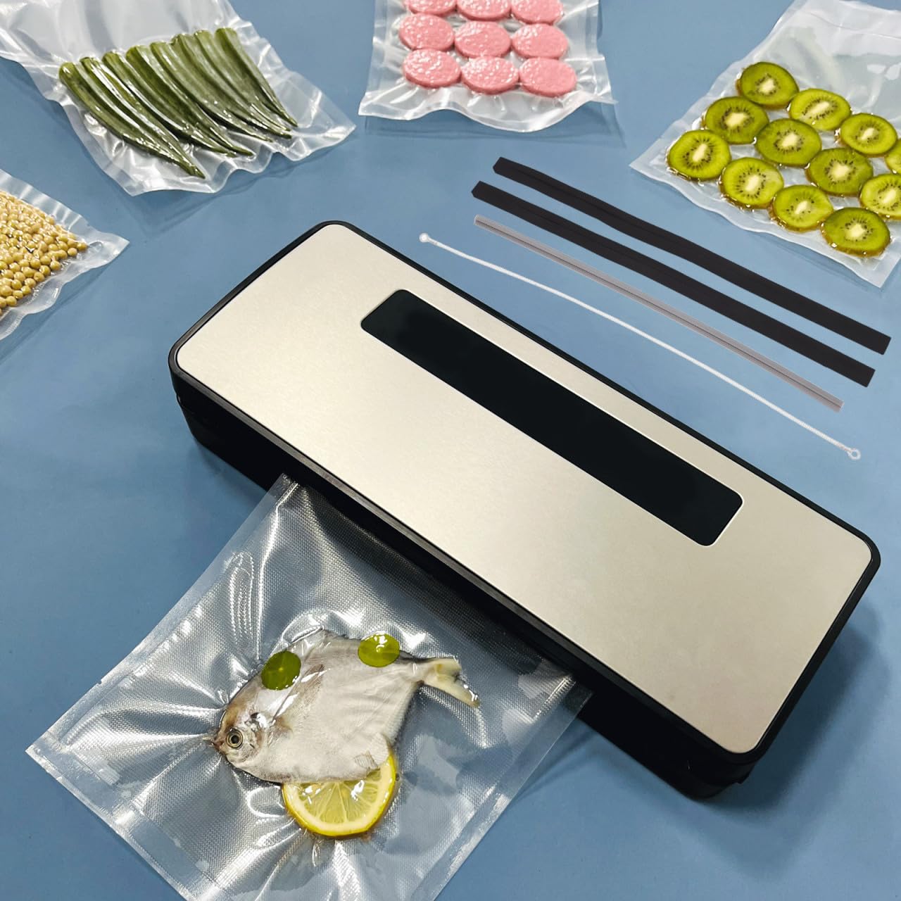Kit 4 Pièces Pour Scelleuse Sous Vide - Joints Silicone, Mousse, Fil Chauffant, Usage Domestique/commercial