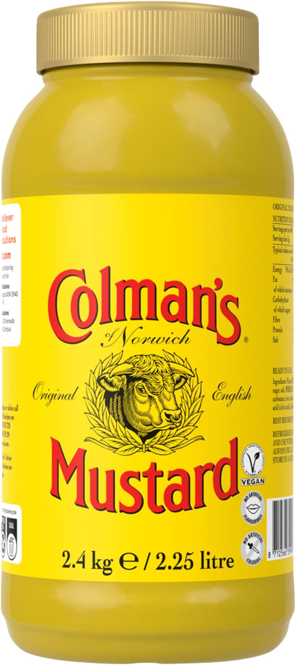 English Mustard, 2.25 Litre