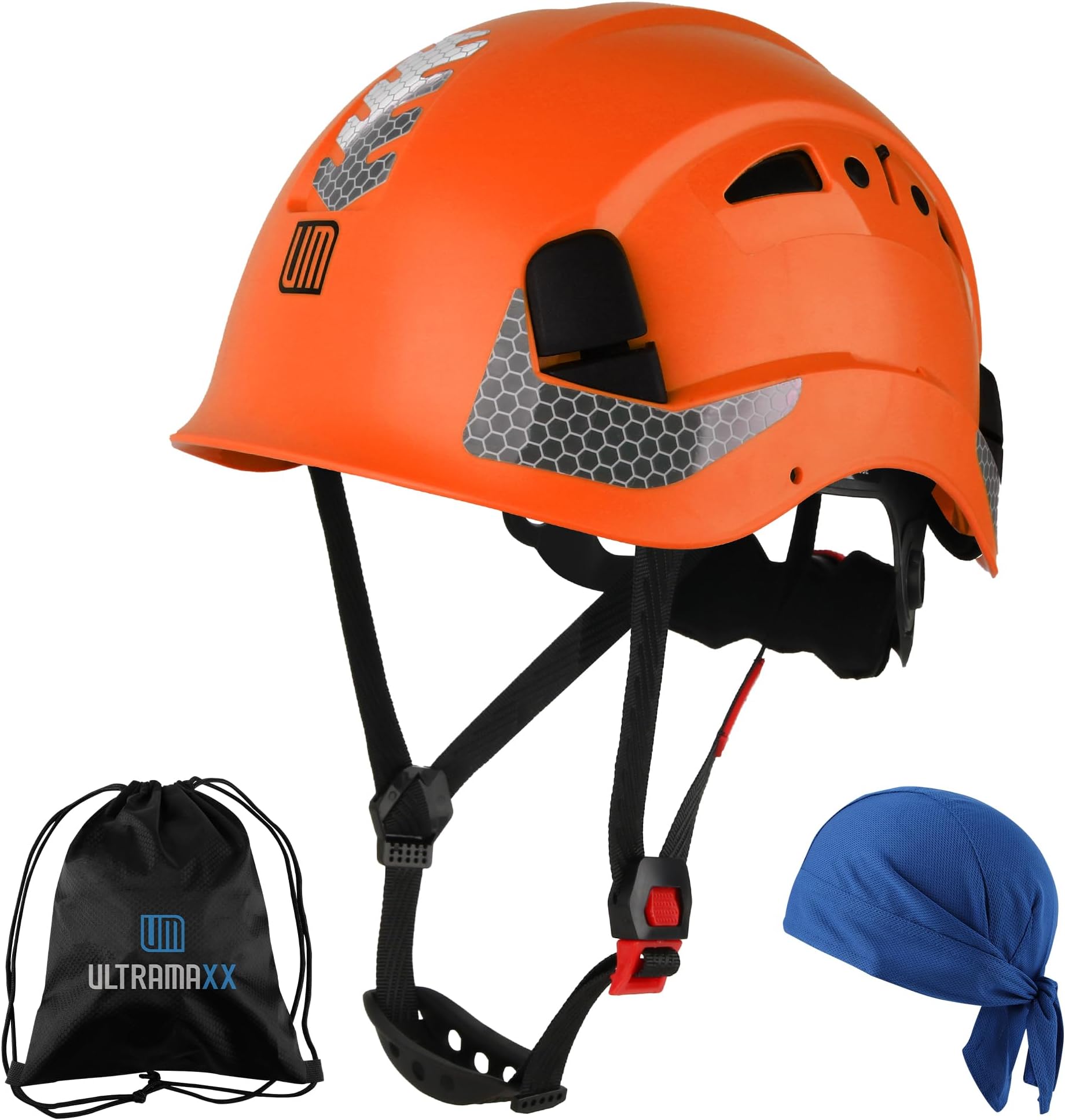 Safety Helmet Hard Hat, ANSI Z89.1 Approved Lightweight Vented Work Helmet, 6-Point Adjustable Ratchet Suspension Hardhat Ideal for Industrial and Construction