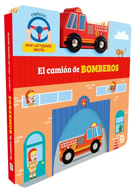 Portada de Conduzco como las personas adultas - Bomberos