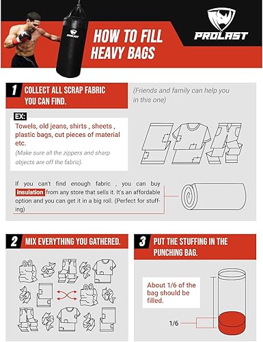 Miniatura 2 de PROLAST Wrecking Ball Heavy Bag Body Snatcher Profesional Boxeo Entrenamiento Muay Thai MMA Especialidad Saco de boxeo sin relleno