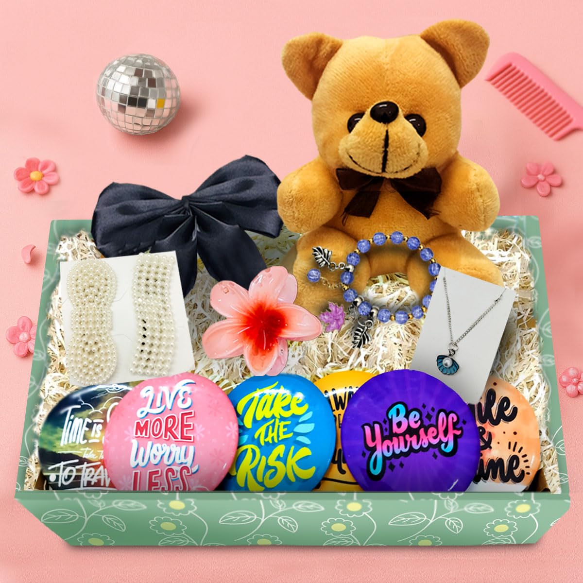 exciting Lives Fashion Hamper For Women – Gift for Christmas, Christmas Day, Birthday, Anniversary, Gift for Sister, Mother, Wife, Girlfriend, Sister gifts exciting Lives Fashion Hamper For Women – Gift for Christmas, Christmas Day, Birthday, Anniversary, Gift for Sister, Mother, Wife, Girlfriend, Sister gifts