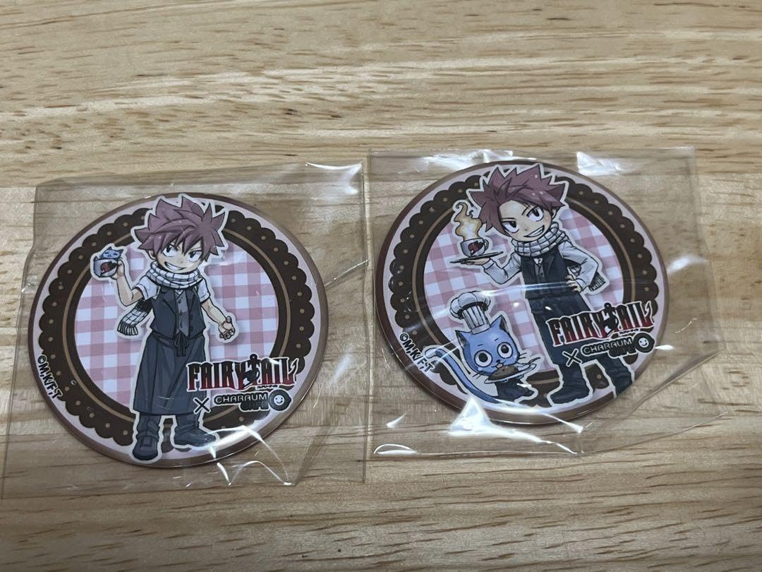 フェアリーテイルキャラウムカフェ限定 缶バッジ フェアリーテイルキャラウムカフェ限定 缶バッジ