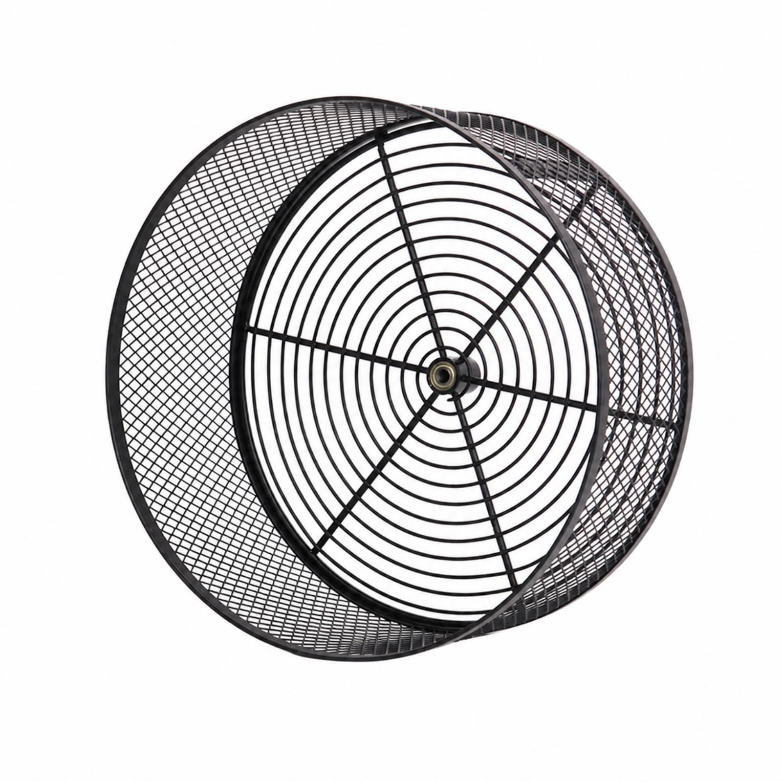 Roue pour Hamster Multifonctionnel Jouet, Noir, 25 Cm
