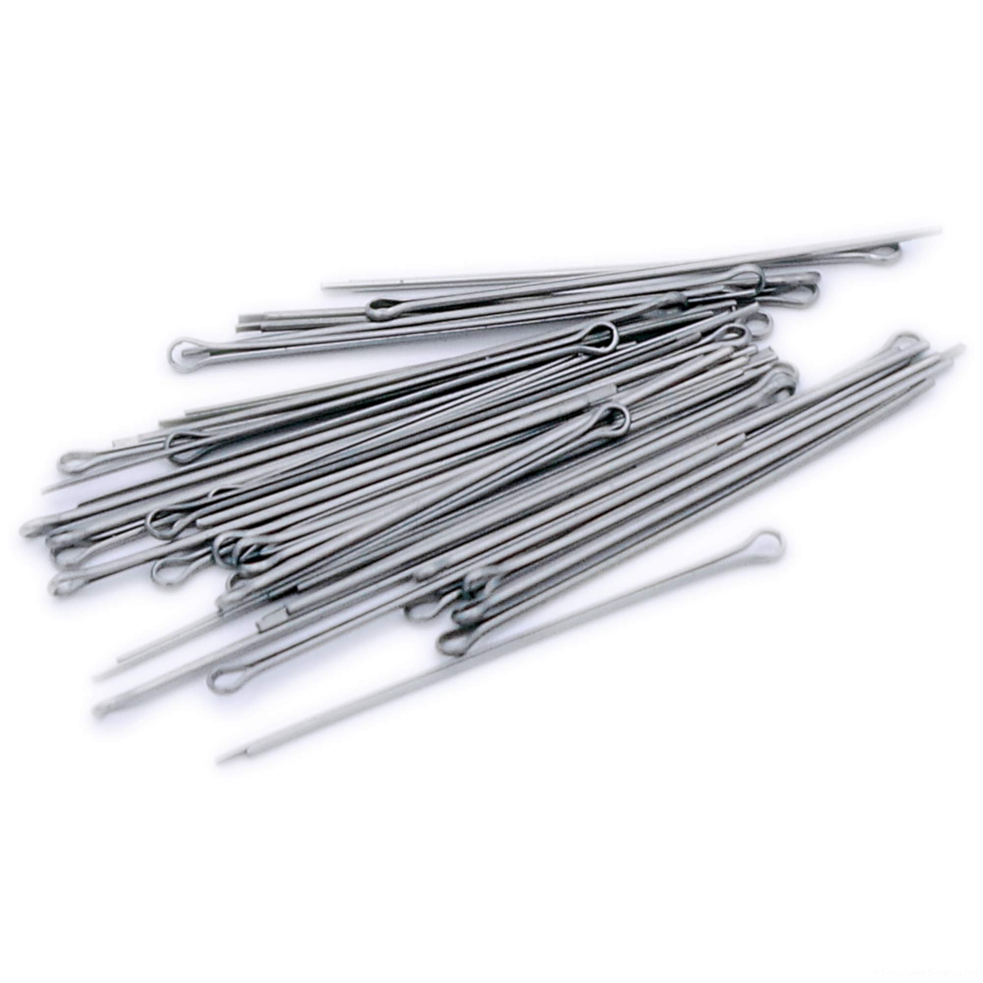 Singularity Supplies Silver M1 (1Mm X 22Mm) Split Cotter Pin - Stainless Steel (A2) (Pack Of 40)